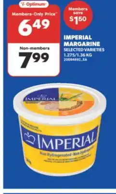 Real Canadian Superstore IMPERIAL MARGARINE, 1.275/1.36 KG offer