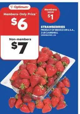 Real Canadian Superstore STRAWBERRIES, 2 LB offer