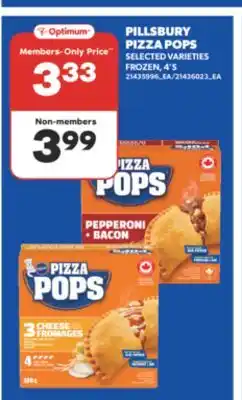 Real Canadian Superstore PILLSBURY PIZZA POPS, 4'S offer