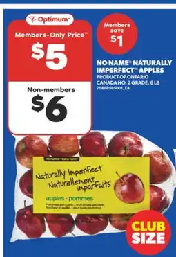 Real Canadian Superstore NO NAME NATURALLY IMPERFECT APPLES, 6 LB offer