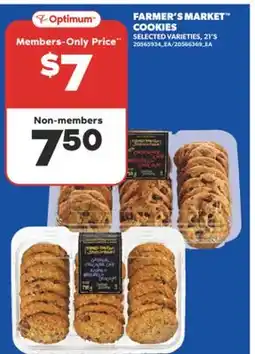 Real Canadian Superstore FARMER'S MARKET COOKIES, 21's offer