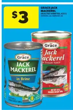 Real Canadian Superstore GRACE JACK MACKEREL, 425 G offer