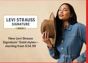 Real Canadian Superstore LEVI STRAUSS SIGNATURE GOLD STYLES offer