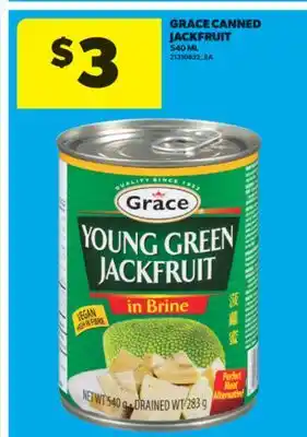 Real Canadian Superstore GRACE CANNED JACKFRUIT, 540 ML offer