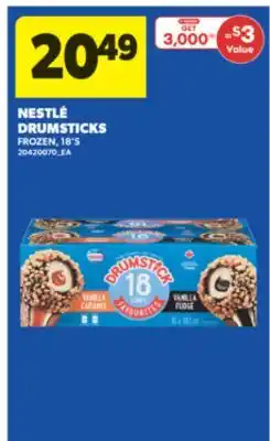 Real Canadian Superstore NESTLÉ DRUMSTICKS, 18' S offer