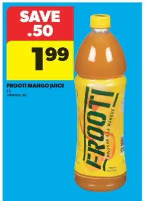 Real Canadian Superstore FROOTI MANGO JUICE, 1 L offer