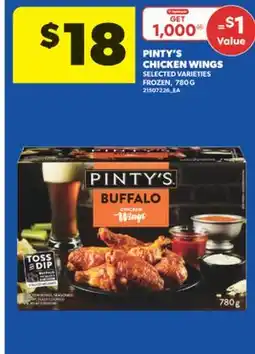 Real Canadian Superstore PINTY'S CHICKEN WINGS, 780 G offer