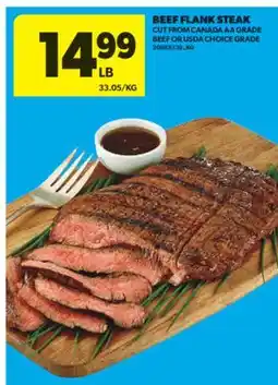 Real Canadian Superstore BEEF FLANK STEAK offer