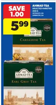 Real Canadian Superstore AHMAD TEA, 200 G offer