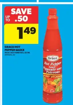 Real Canadian Superstore GRACE HOT PEPPER SAUCE, 85 ML offer