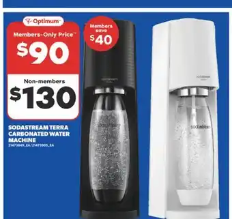 Real Canadian Superstore SODASTREAM TERRA CARBONATED WATER MACHINE offer