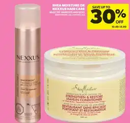 Real Canadian Superstore SHEA MOISTURE OR NEXXUS HAIR CARE offer