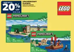 Real Canadian Superstore LEGO MINECRAFT PLAYSETS offer