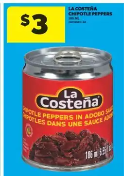 Real Canadian Superstore LA COSTEÑA CHIPOTLE PEPPERS, 186 ML offer