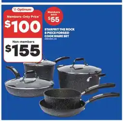 Real Canadian Superstore STARFRIT THE ROCK 8 PIECE FORGED COOKWARE SET offer