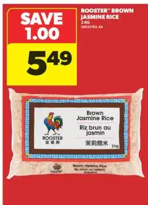 Real Canadian Superstore ROOSTER BROWN JASMINE RICE offer