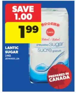 Real Canadian Superstore LANTIC SUGAR, 2 KG offer