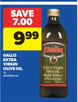 Real Canadian Superstore GALLO EXTRA VIRGIN OLIVE OIL, 1 L offer