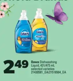 Real Canadian Superstore DAWN DISHWASHING LIQUID, 431/473 ML offer