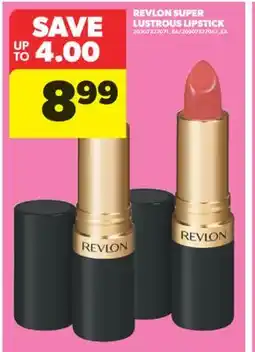 Real Canadian Superstore REVLON SUPER LUSTROUS LIPSTICK offer