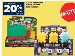 Real Canadian Superstore MATTEL MINECRAFT ACTION FIGURES offer