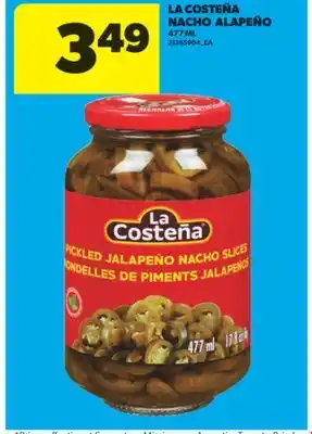 Real Canadian Superstore LA COSTEÑA NACHO ALAPEÑO, 477 ML offer