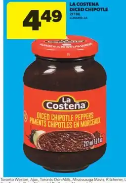 Real Canadian Superstore LA COSTENA DICED CHIPOTLE,217 ML offer