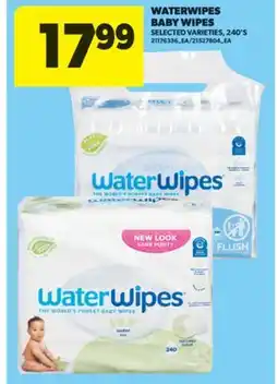 Real Canadian Superstore WATERWIPES BABY WIPES, 240' S offer