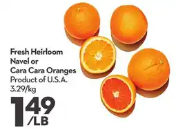 Longo's Fresh Heirloom Navel or Cara Cara Oranges offer