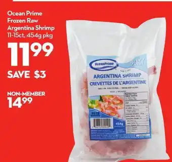 Longo's Frozen Raw Argentina Shrimp offer