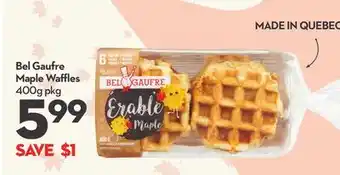 Longo's Maple Waffles offer