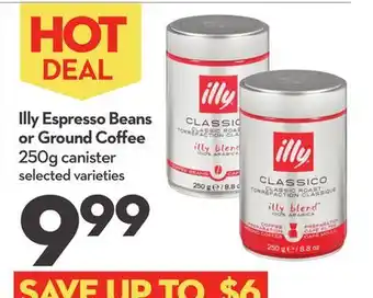 Longo's Espresso Beans or Ground Coffee offer