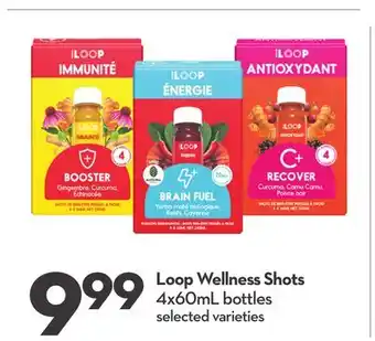 Longo's Wellness Shots offer