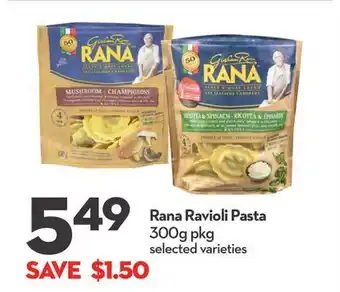 Longo's Ravioli Pasta offer