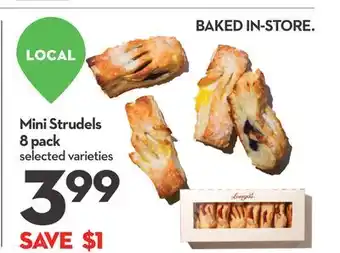 Longo's Mini Strudels 8 pack offer