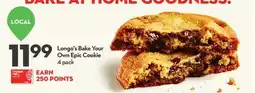 Longo's Bake Your Own Epic Cookie offer