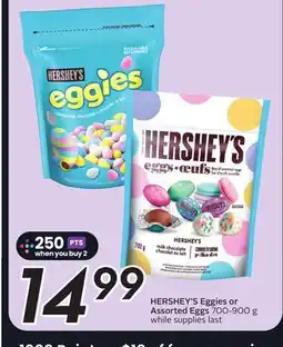 Sobeys HERSHEY'S Eggies or Assorted Eggs offer