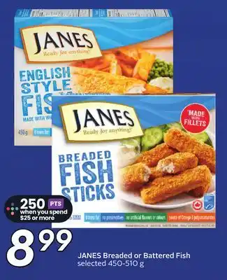 Sobeys JANES Breaded or Battered Fish offer