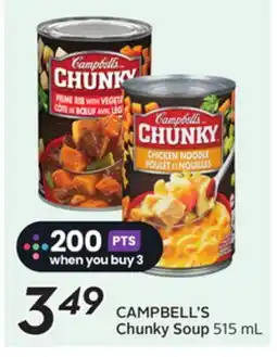 Sobeys CAMPBELL'S Chunky Soup offer