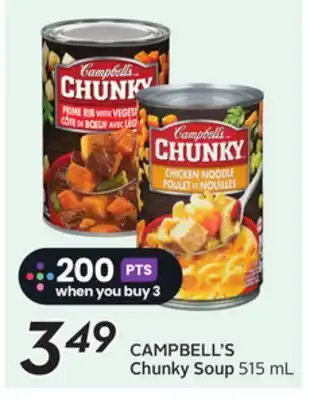 Sobeys CAMPBELL'S Chunky Soup offer