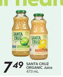 Sobeys SANTA CRUZ ORGANIC Juice offer