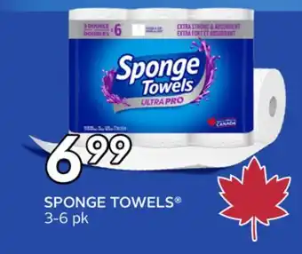 Sobeys SpongeTowels Ultra Paper Towels offer