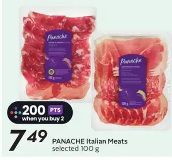 Sobeys PANACHE Italian Meats offer