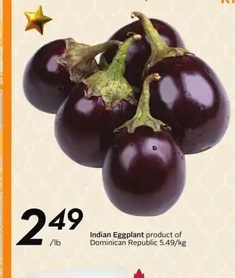 Sobeys Indian Eggplant offer
