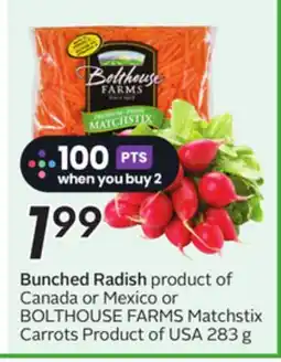 Sobeys Bunched Radish offer