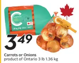 Sobeys Carrots or Onions offer