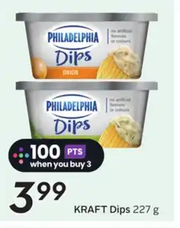 Sobeys KRAFT Dips offer