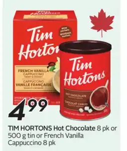 Sobeys TIM HORTONS Hot Chocolate offer