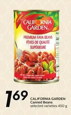 Sobeys CALIFORNIA GARDEN Canned Beans offer