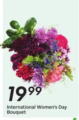 Sobeys International Women's Day Bouquet offer